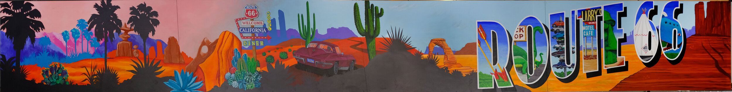 Route 66 Mural