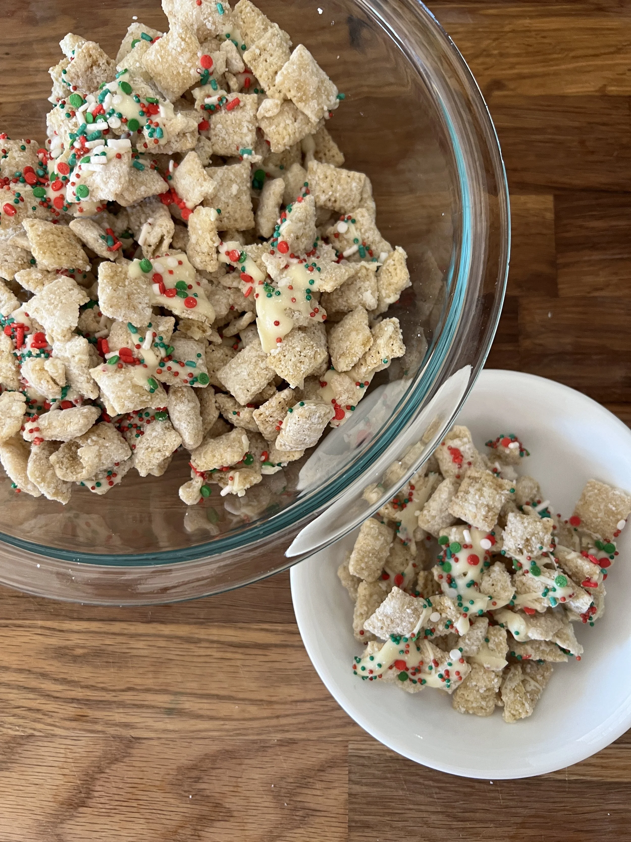 Sugar Cookie Snack Mix