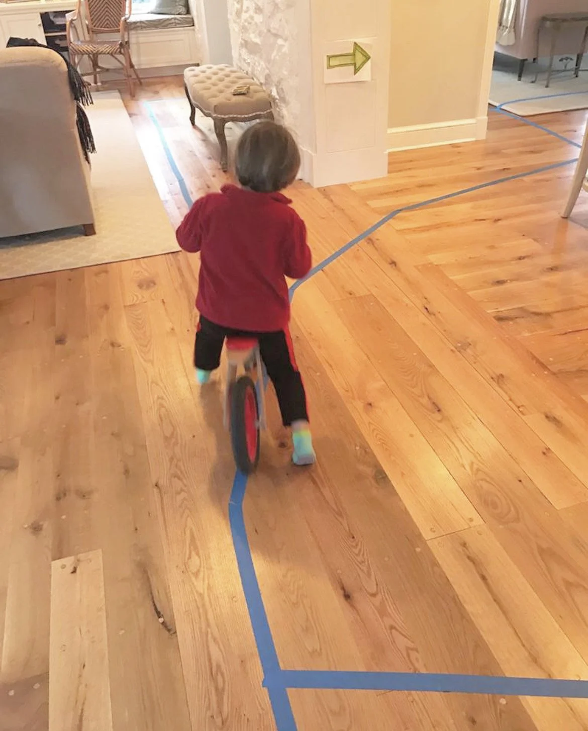 Rainy Day Craft: Indoor Race Track