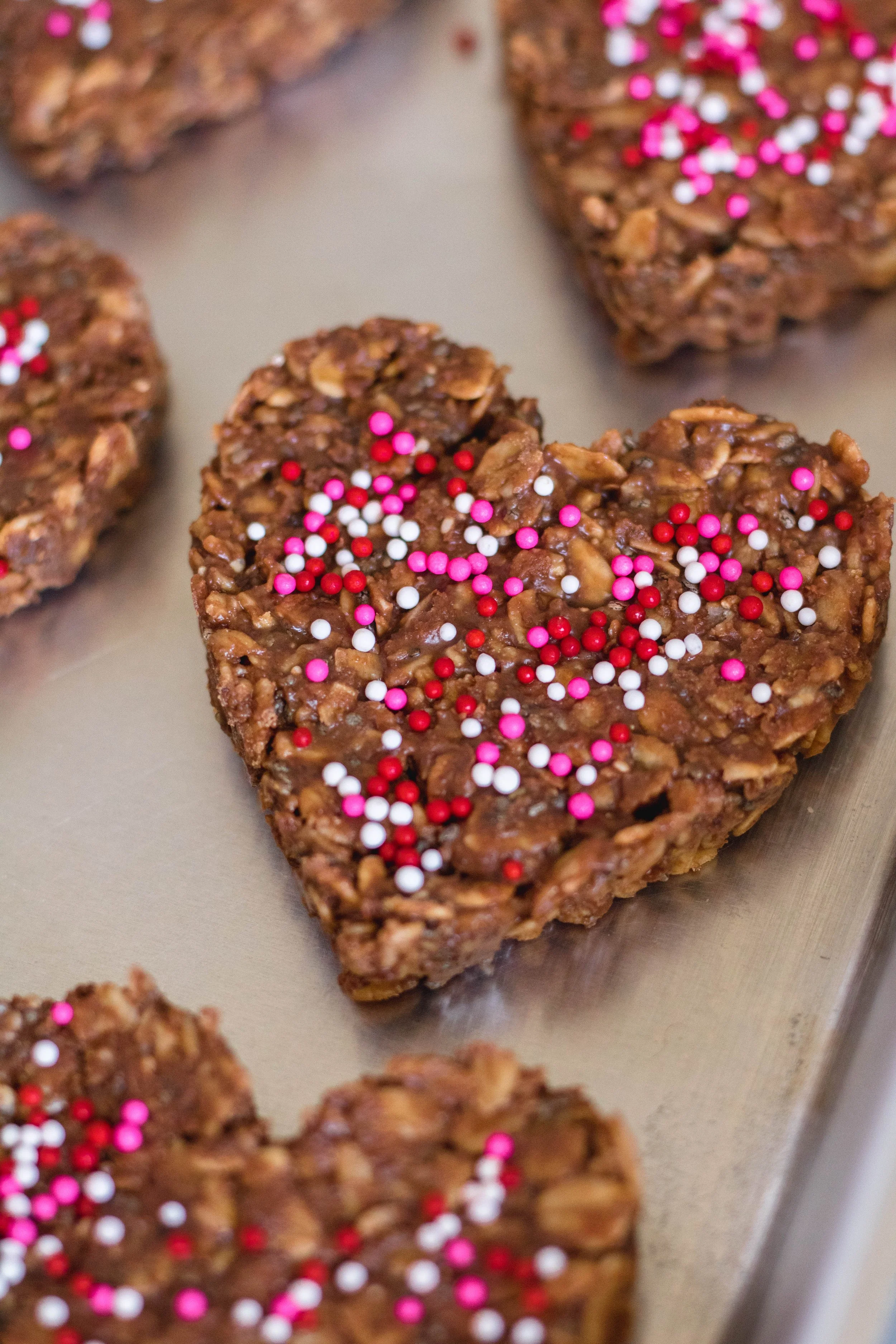 No Bake Valentine's Day Cookies