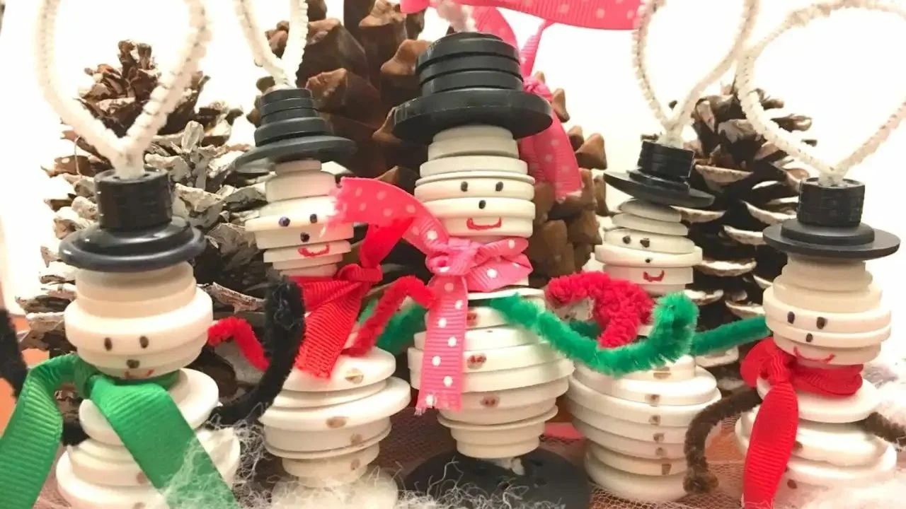 Button Snowmen