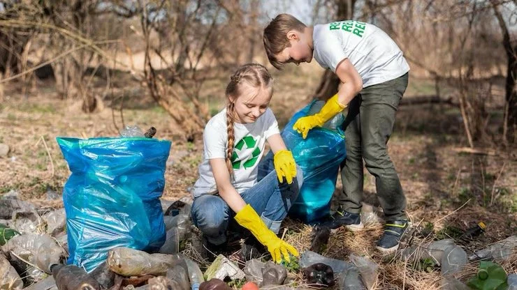 Raising Eco-Conscious Kids:&nbsp;A Relatable (and Messy!) Guide to Earth Day