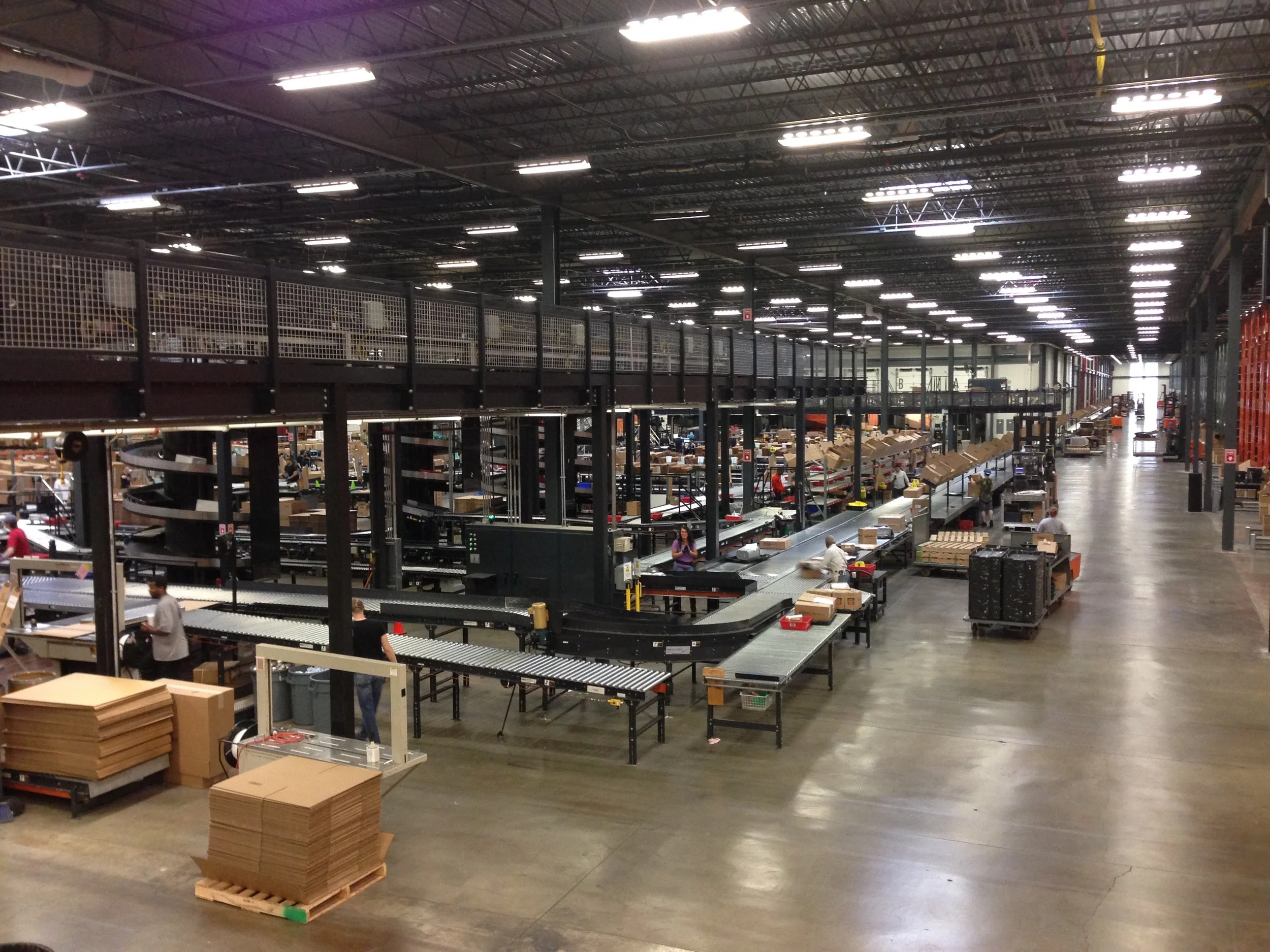 Local industrial supply warehouse visit