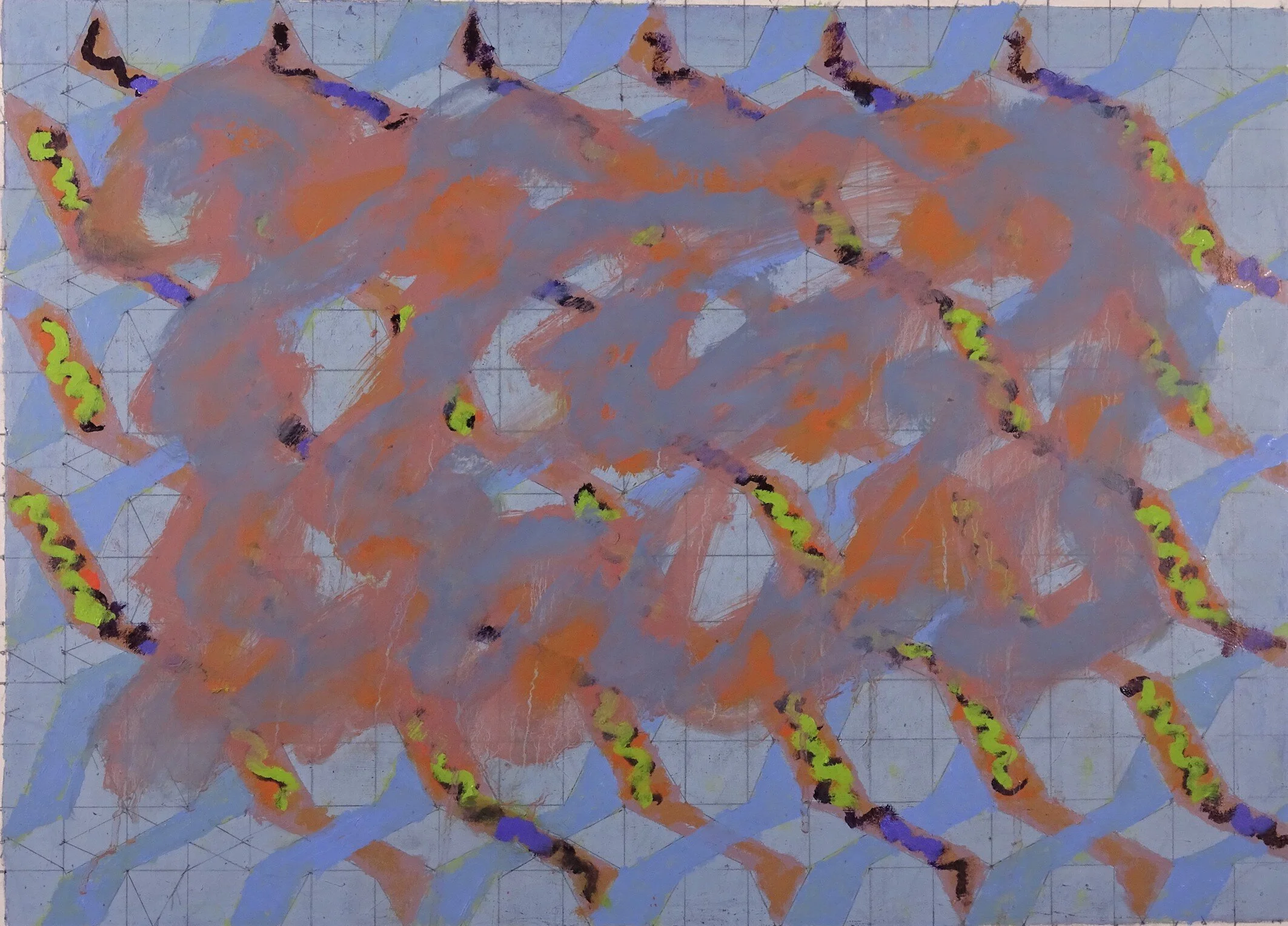 Untitled 28 | 15X21 | February 2021 | oil on cardboard