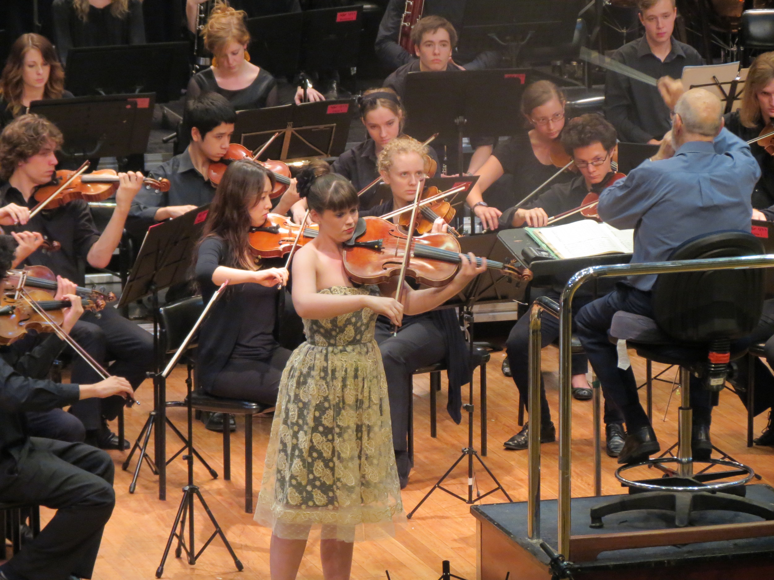 Ellie Performing Max Bruch's beautiful Kol Nidrei with the Queensland Youth Symphony
