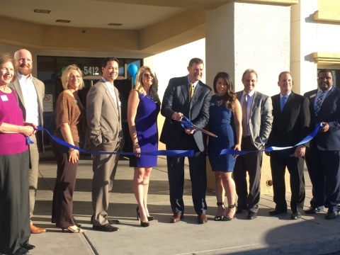 Amerigroup Nevada, Henderson Chamber and WELL CARE Services officials celebrate new facility in Las Vegas that offers behavior and physical healthcare services exclusively for Amerigroup members in Clark County. (Photo: Business Wire)