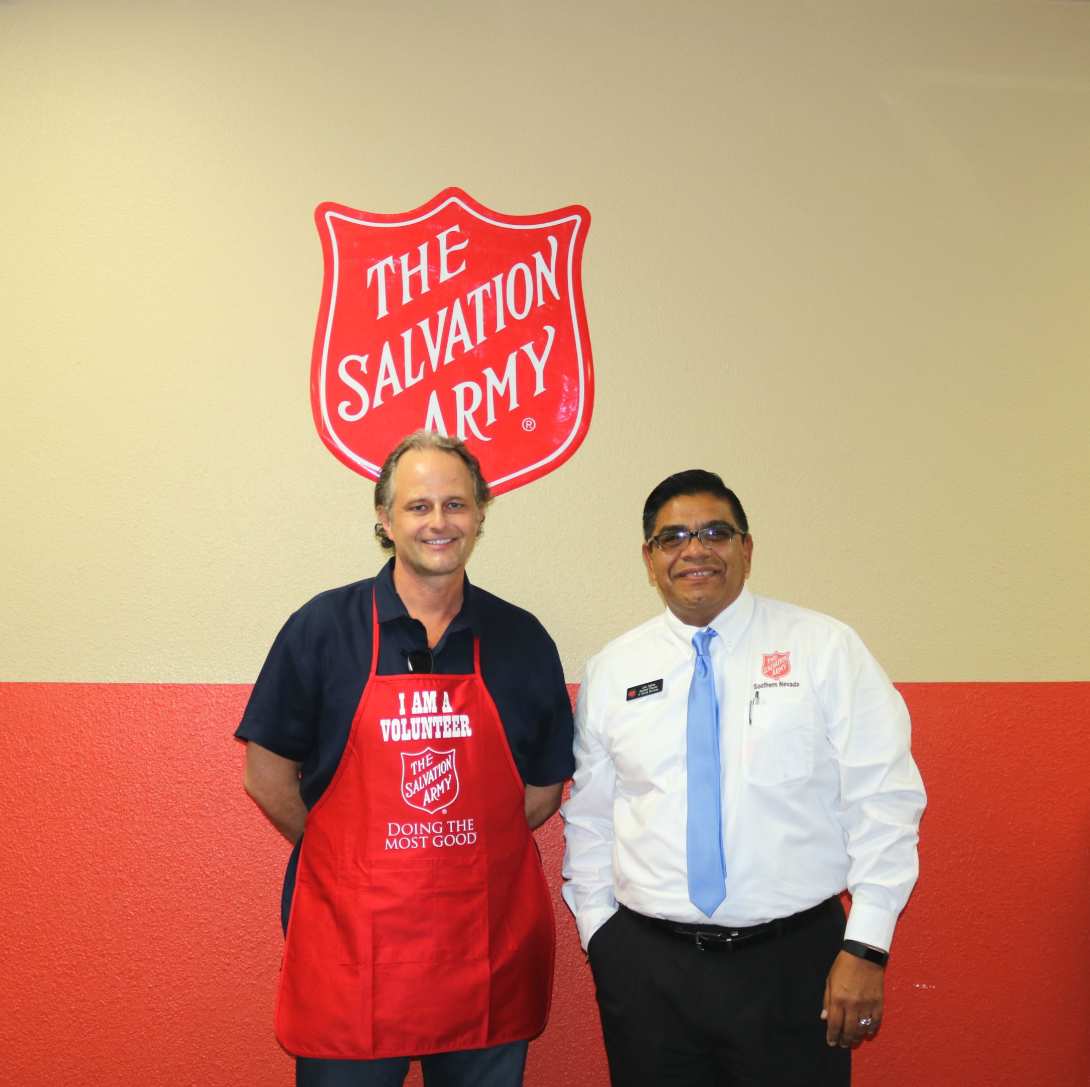 Robert Driscoll Clinical Director of The Well Care Group &nbsp;&amp; Juan Salinas Director of Social Services at the Salvation Army&nbsp; 