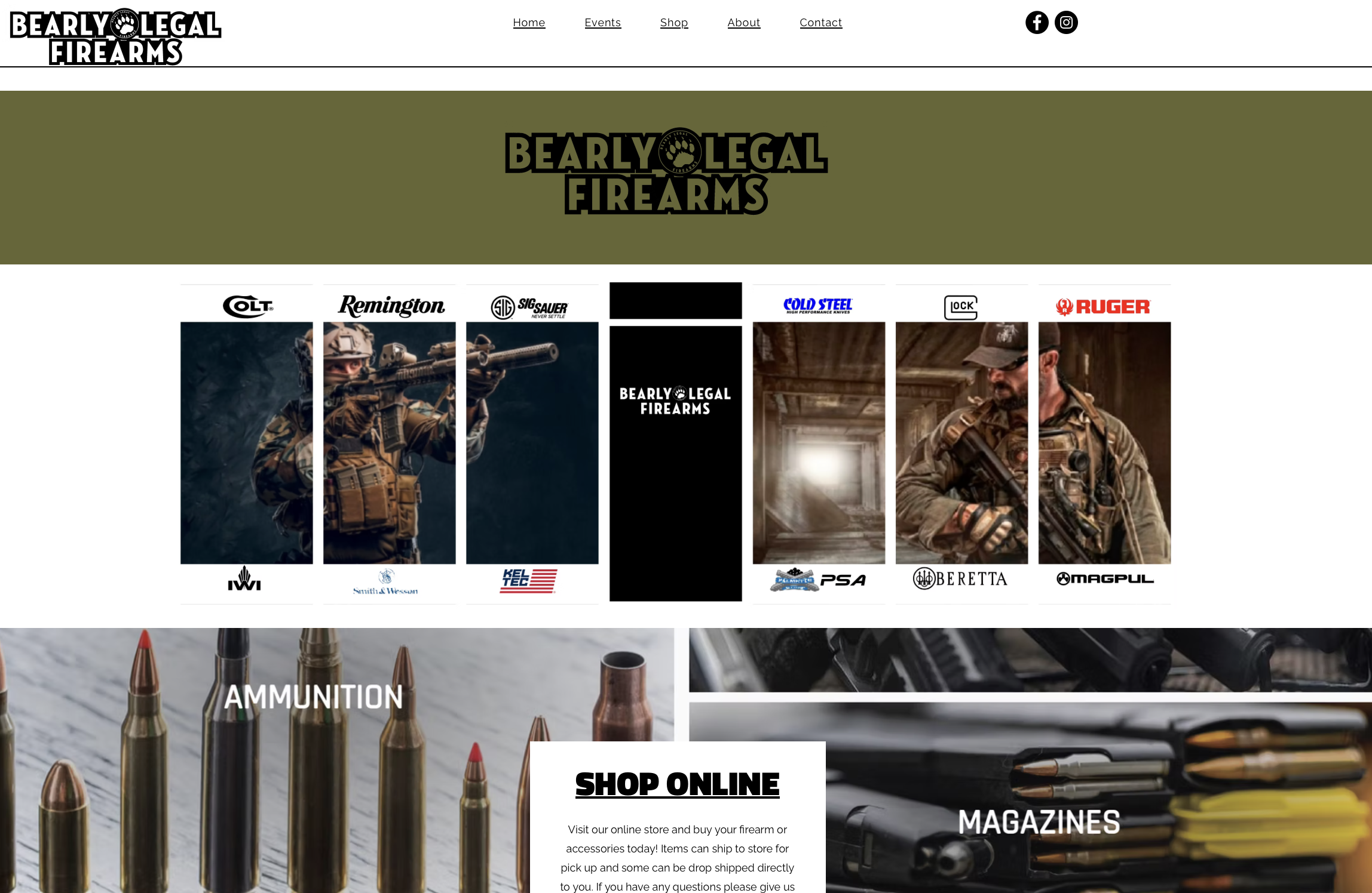 Gun Store Website