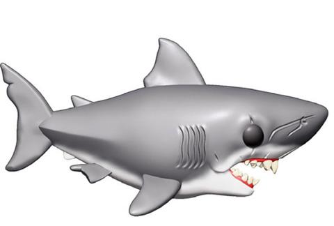 The great fish moved silently through the night water, propelled by short sweeps of it’s Funko tail.