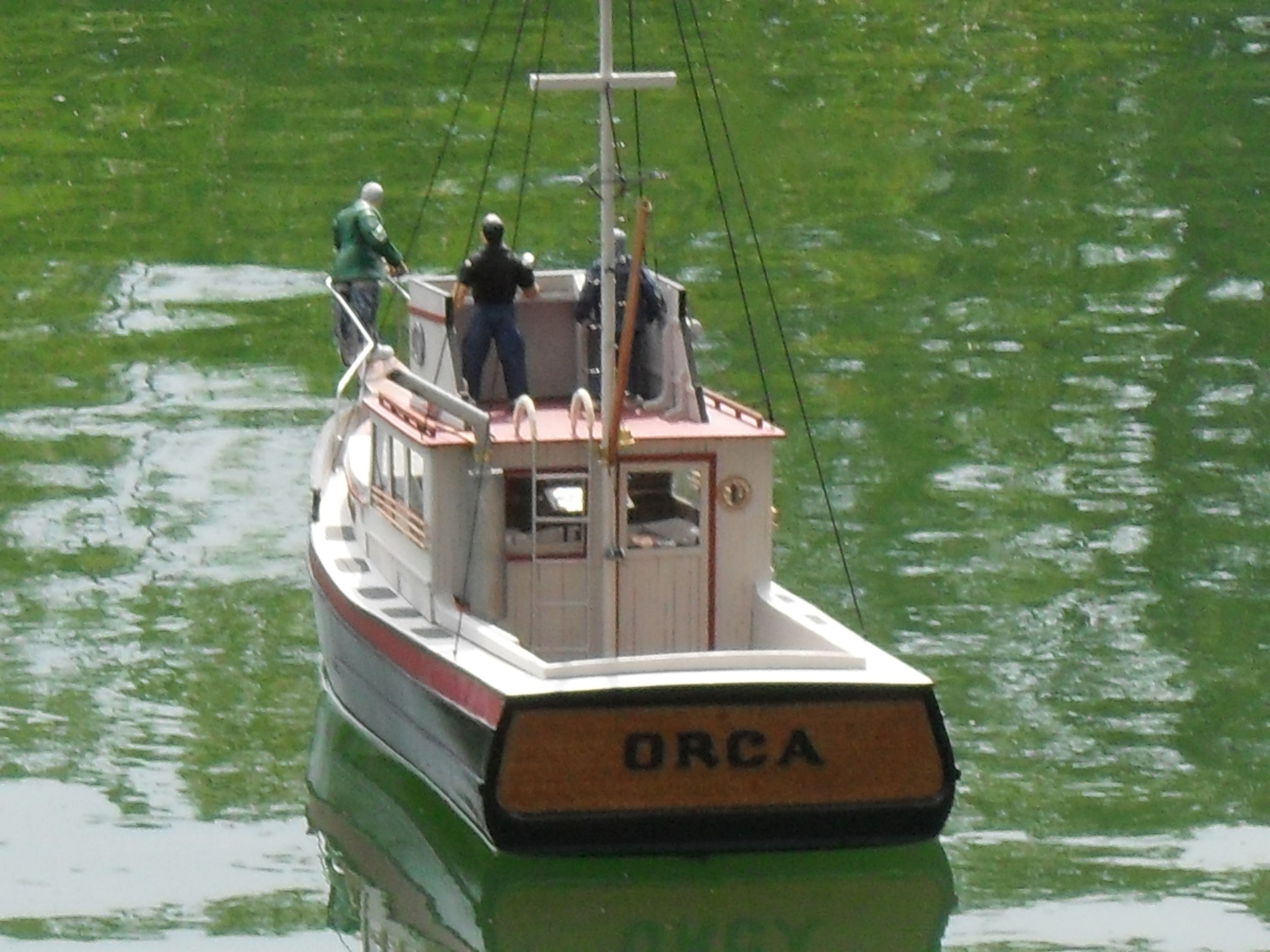 rc orca boat
