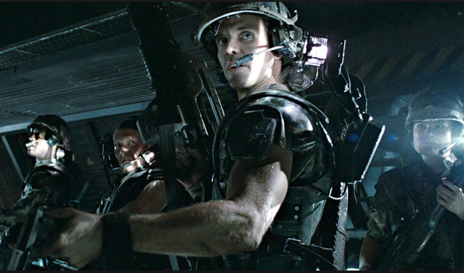 Aliens (1986) saw a squad of bad-ass marines get taken apart by an army of xenomorph