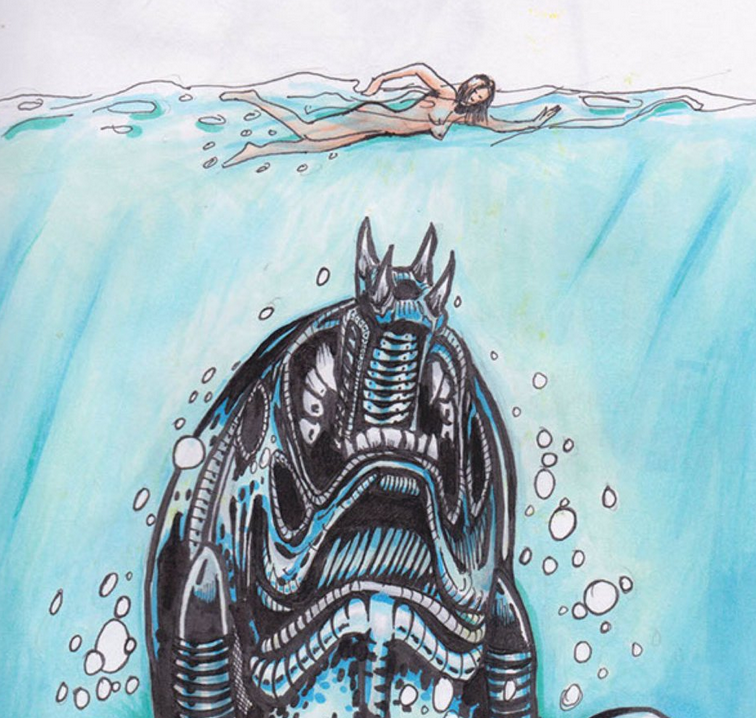 Alien - Jaws in Space