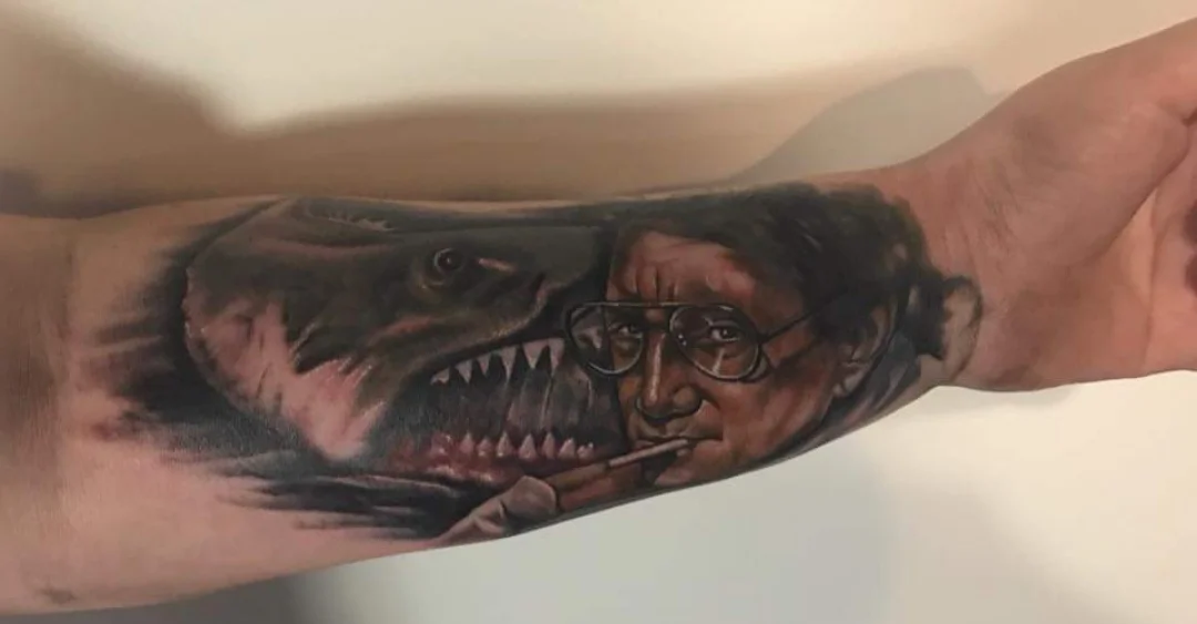Quint Jaws Tattoo
