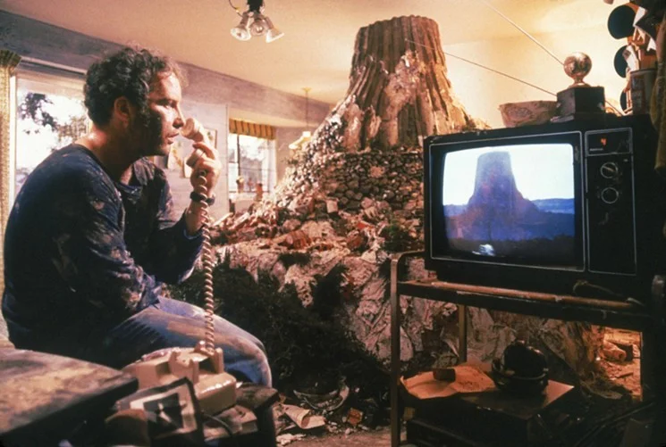 Richard Dreyfuss as Roy Neary in Steven Spielberg’s Close Encounters Of The Third kind (1977)