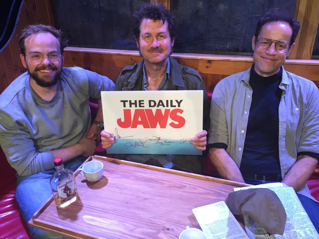 L-R actors Liam Murray Scott, Ian Shaw and Duncan Henderson