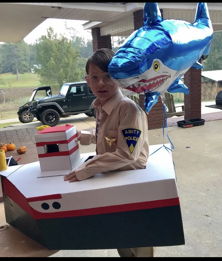 Chief Brody Jr  Cosplay is Jaws-ome