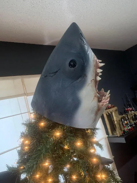 World's First Jaws Christmas Tree 