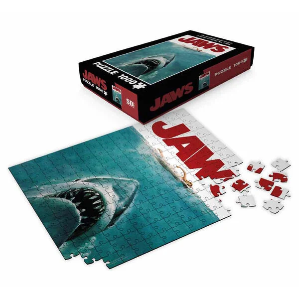 New Release: Jaws Movie Poster 1000 Piece Jigsaw Puzzle 