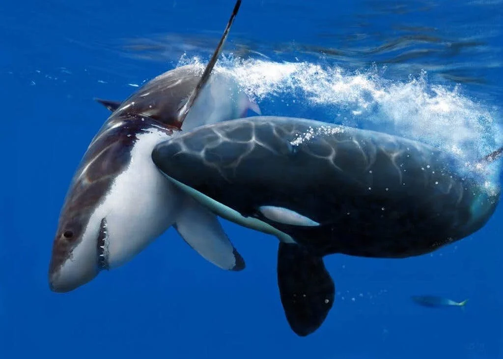 Jaws vs Orca In Action Thriller 'Alphas'