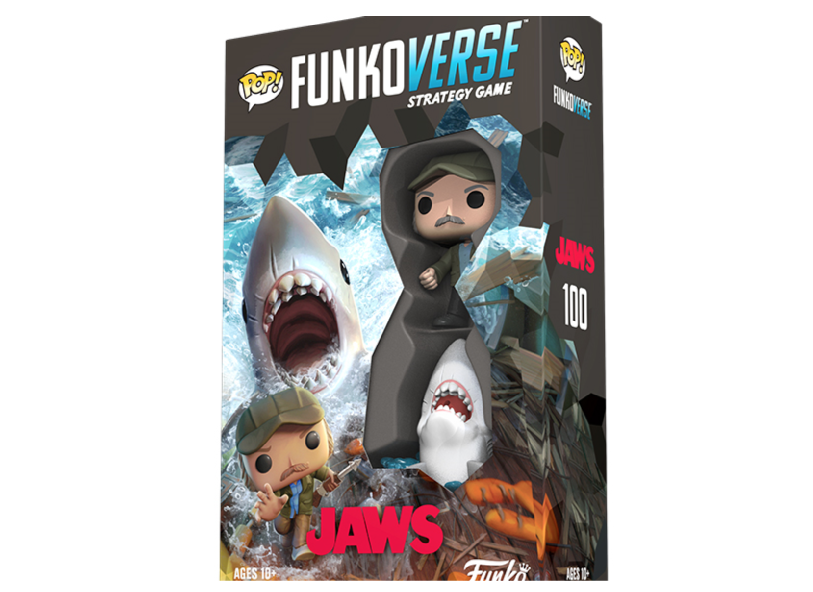 New Jaws Action Figures From NECA Toys and Jaws Strategy Game Announced From Funko
