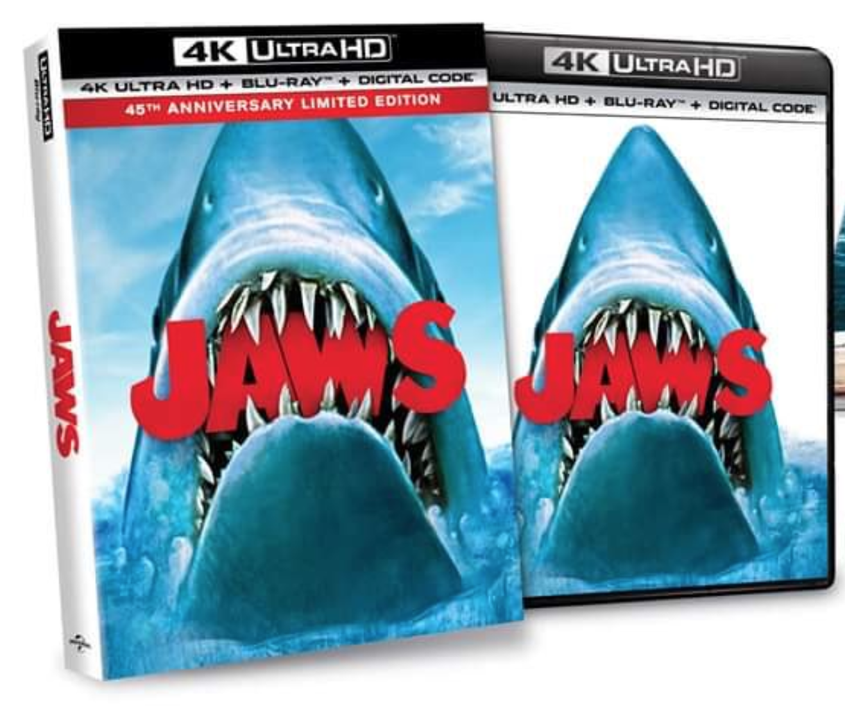 Universal Accidentally Tweets Information About Jaws Ultra 4K HD 45th Anniversary Release