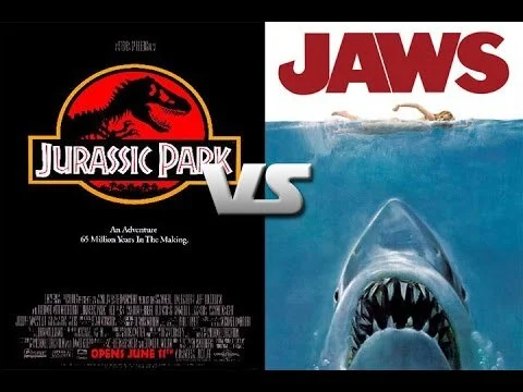 Jaws and Jurassic Park slug it out at US box office