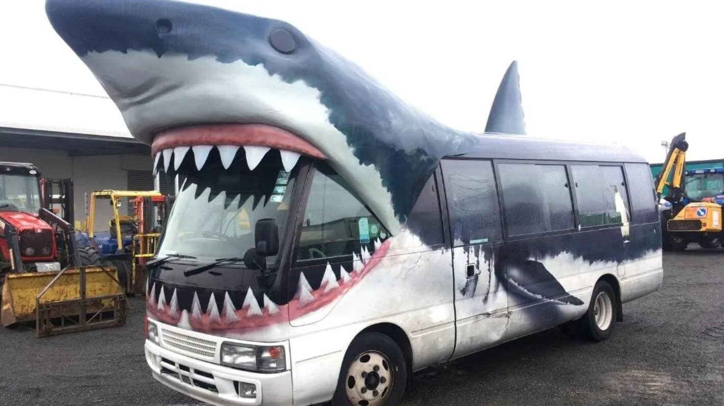 World Famous 'Shark Bus' For Sale