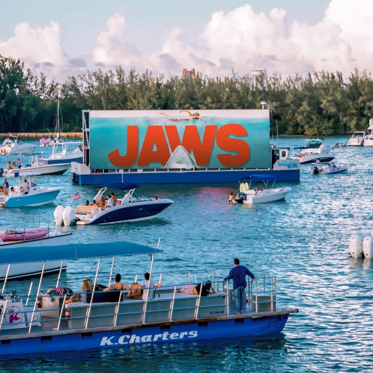 Watch Jaws On The Water In Your Own Boat!