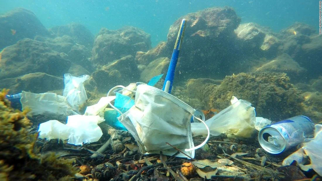 1.5 Billion Face Masks Believed To Have Entered The Ocean in 2020
