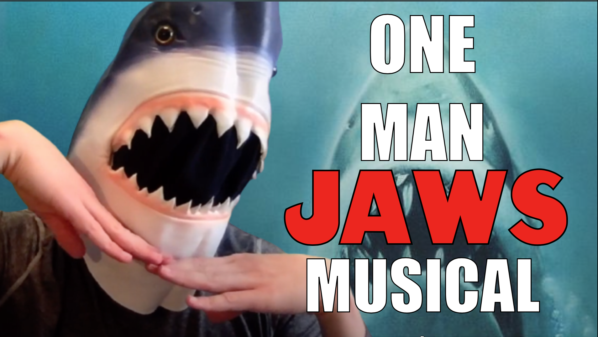 DEVOTED FAN CREATES ONE-MAN JAWS MUSICAL