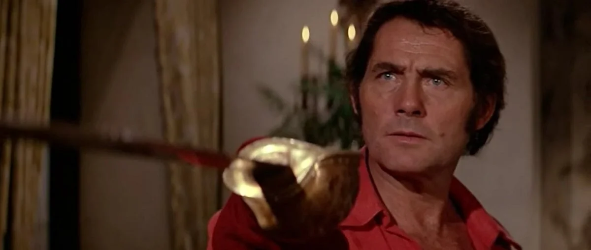 ROBERT SHAW GETS A BIGGER BOAT AFTER JAWS... IN SWASHBUCKLER 