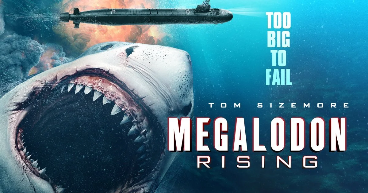 TOM SIZEMORE TAKES ON GIANT SHARK IN MEGALODON RISING  