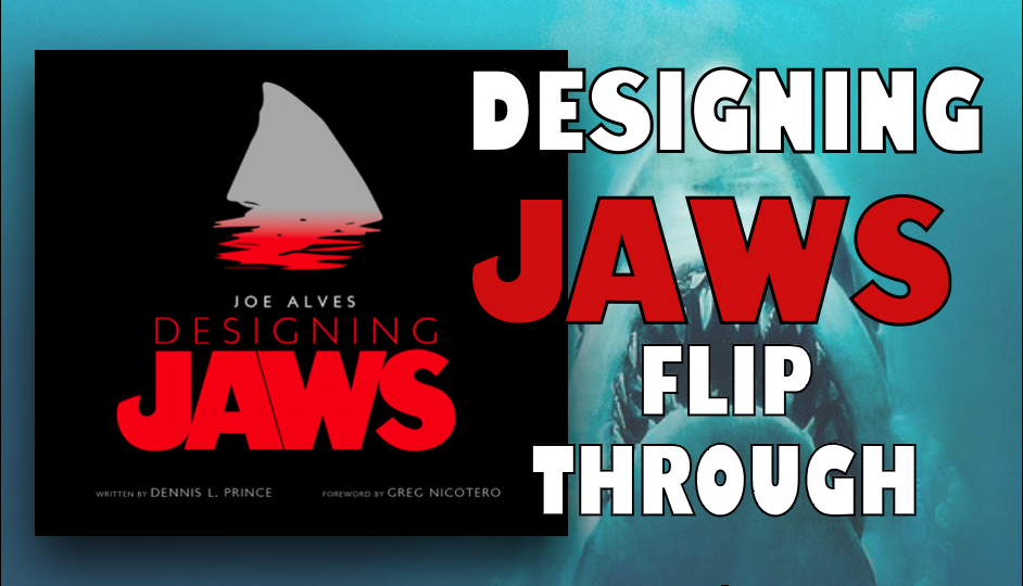 JOE ALVES 'DESIGNING JAWS' FLIP THROUGH 