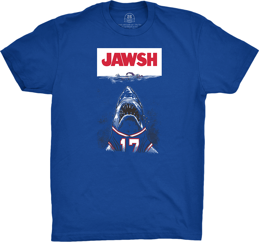 JAWS PARODY T'SHIRT RAISING FUNDS FOR CANCER PATIENT