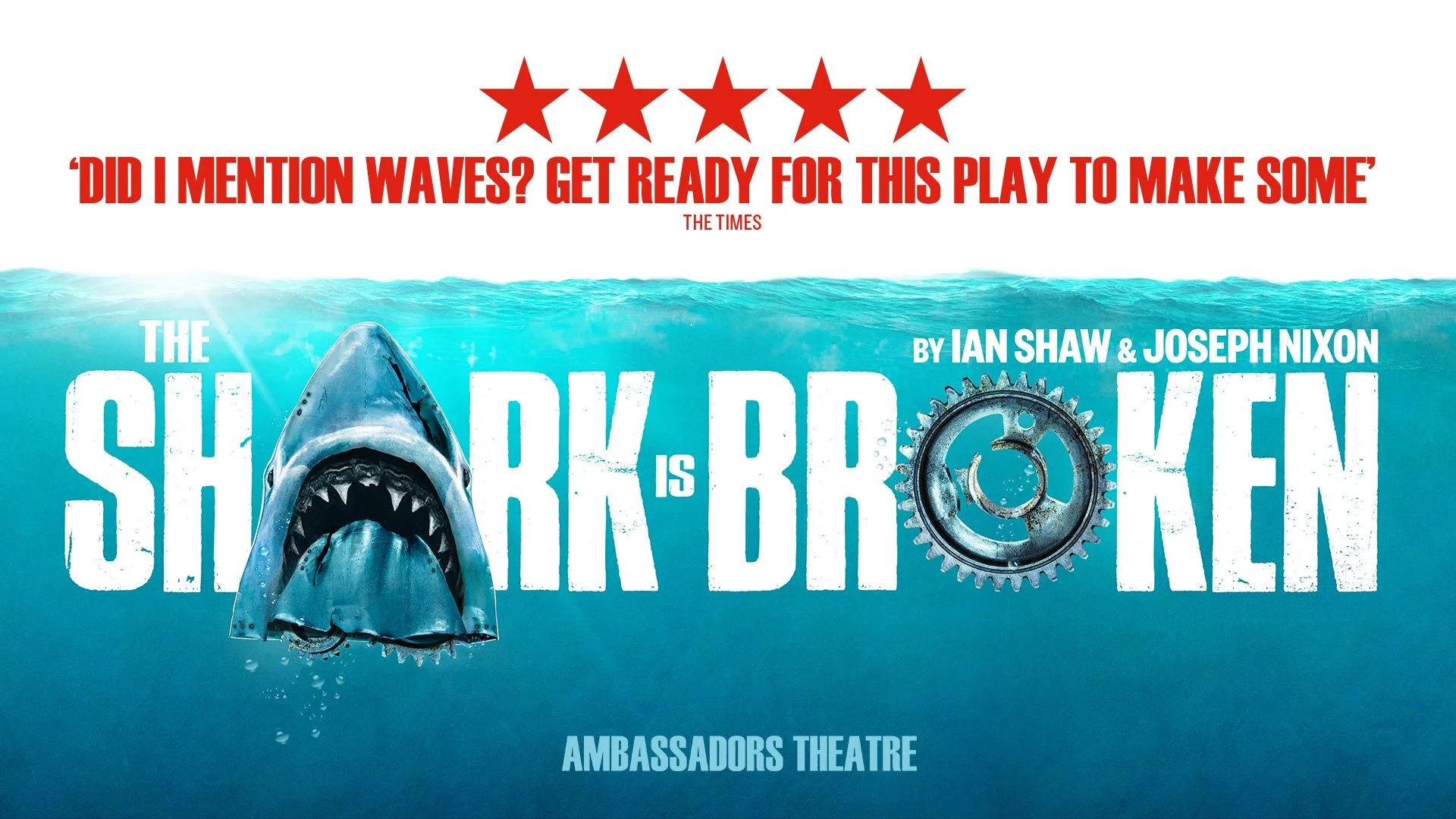 THE SHARK IS BROKEN. LONG LIVE THE SHARK.