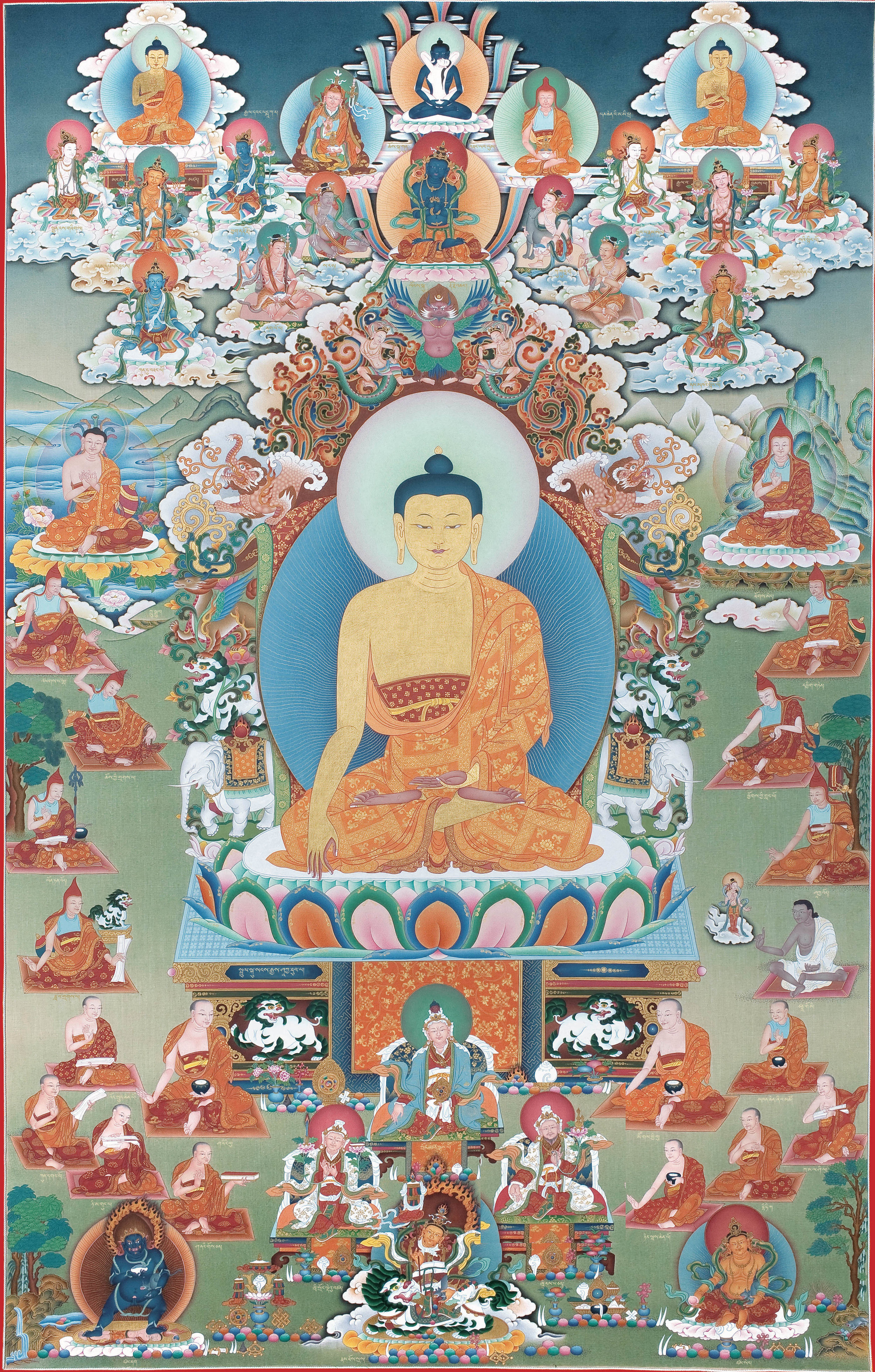 Lineage of the General Teachings of Buddha Shakyamuni