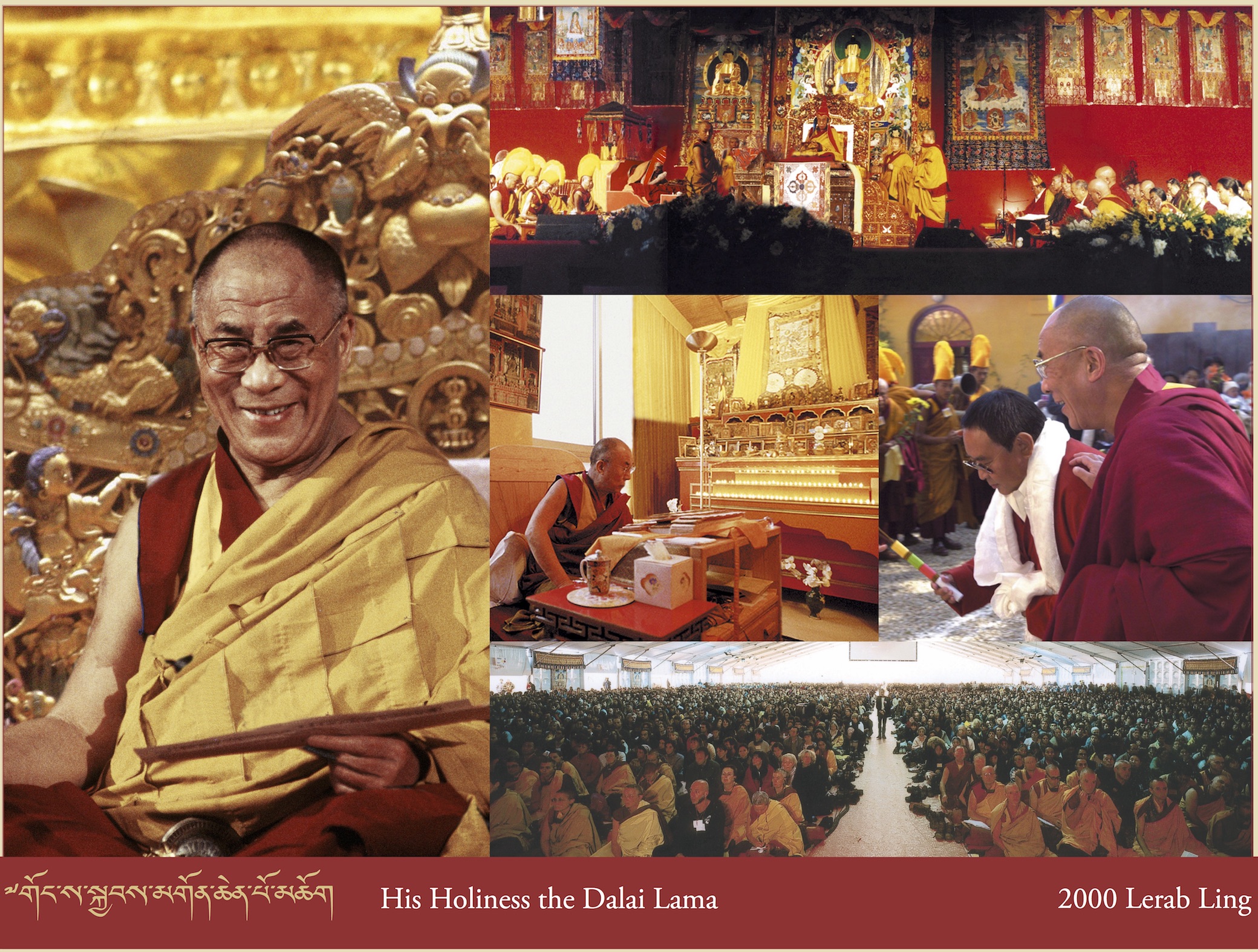 His Holiness the Dalai Lama, 2000 Lerab Ling