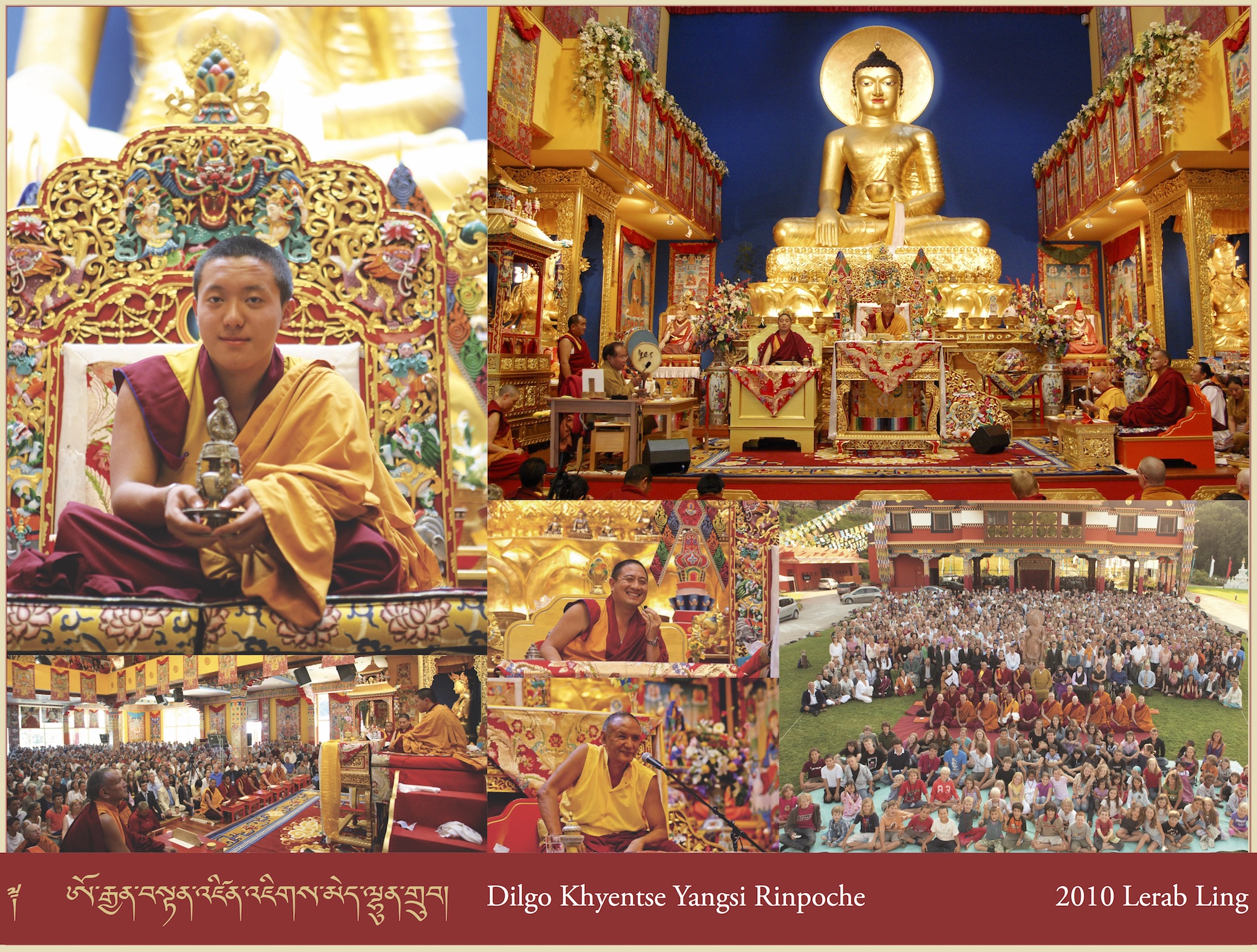 Dilgo Khyentse Yangsi Rinpoche, 2010 Lerab Ling