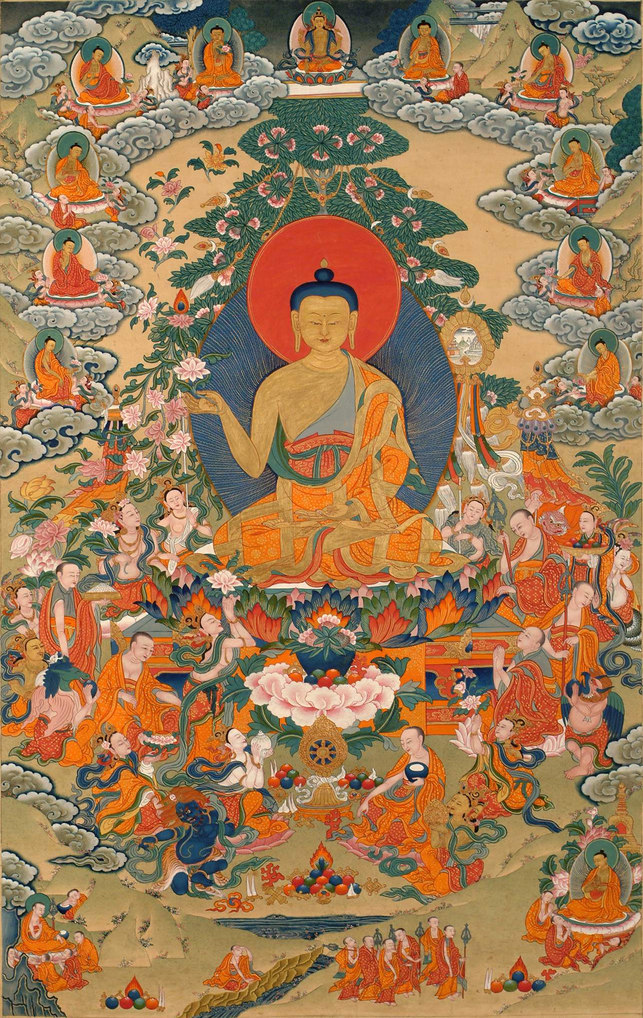 The Three Turnings of the Wheel of Dharma