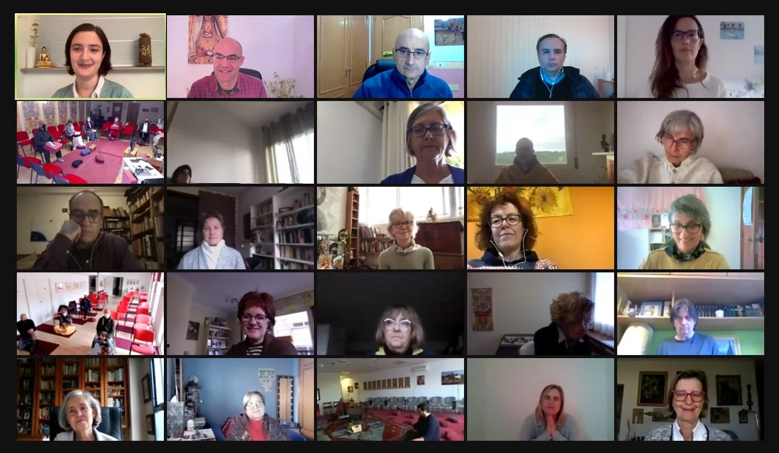 Nationale Retreats: Inspirationen für die weltweite Sangha