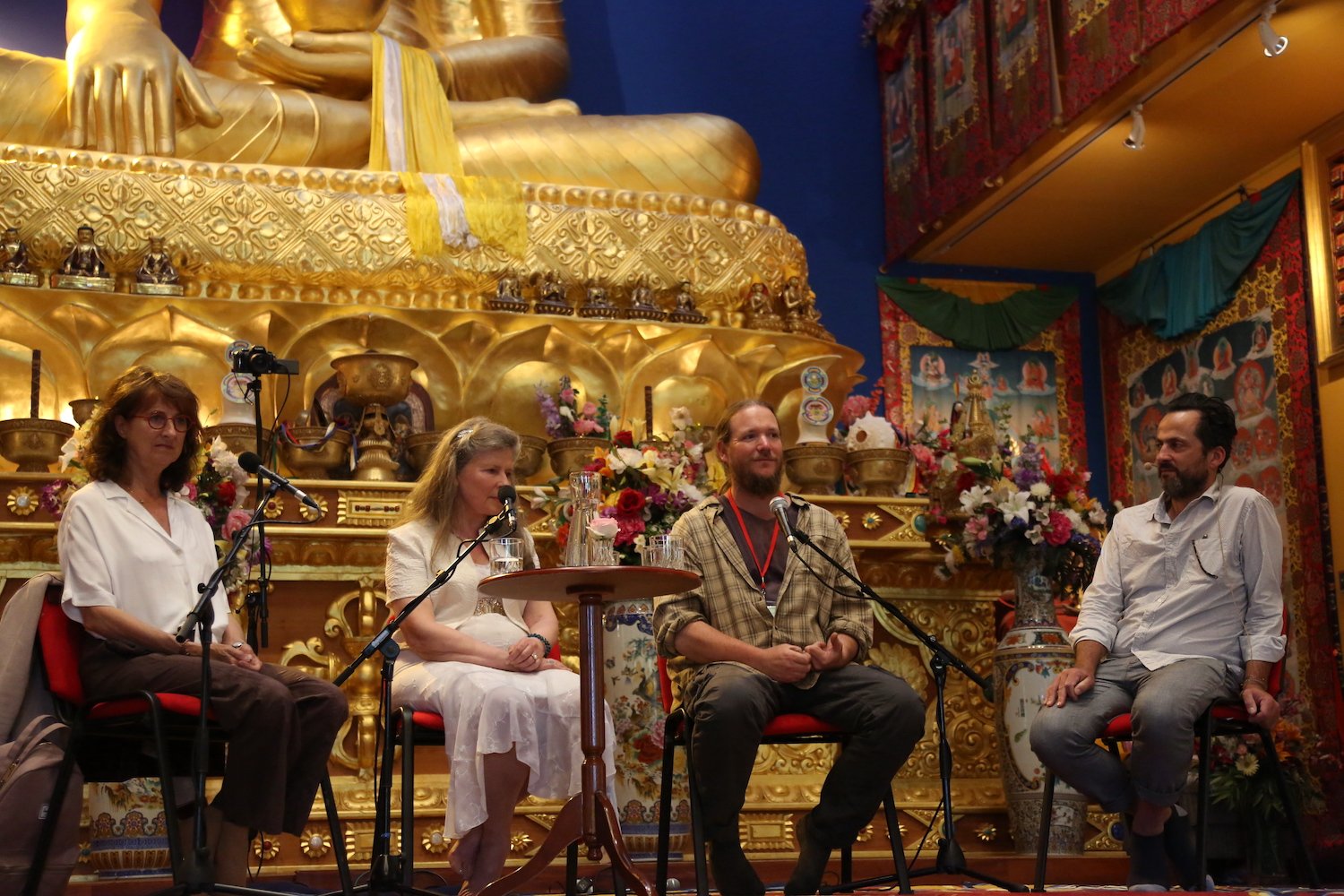 Buddhism and Environment Forum Lerab Ling 2022_photos Fauves production_round table.JPG