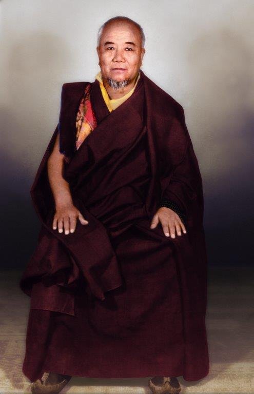 Polu Khenpo Dorje, one of Soktse Rinpoche's principle teachers