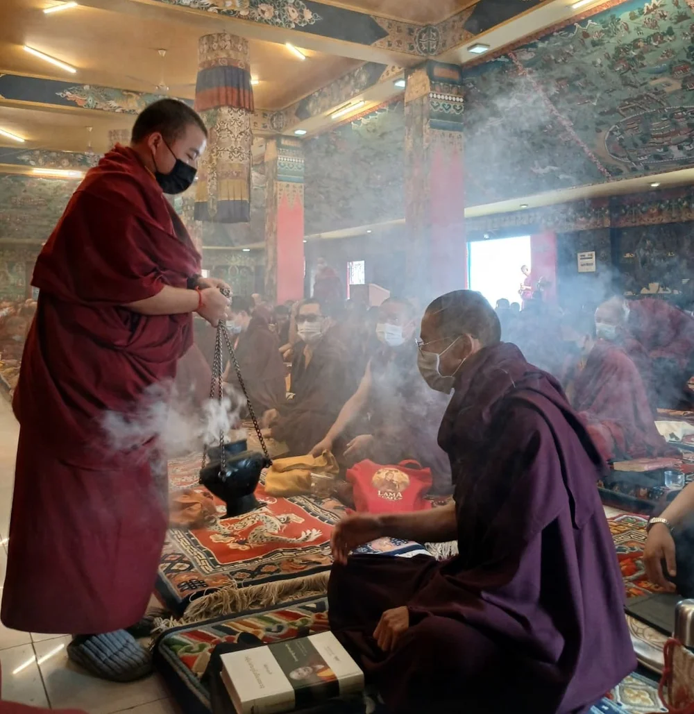 Sangha at Mindrolling