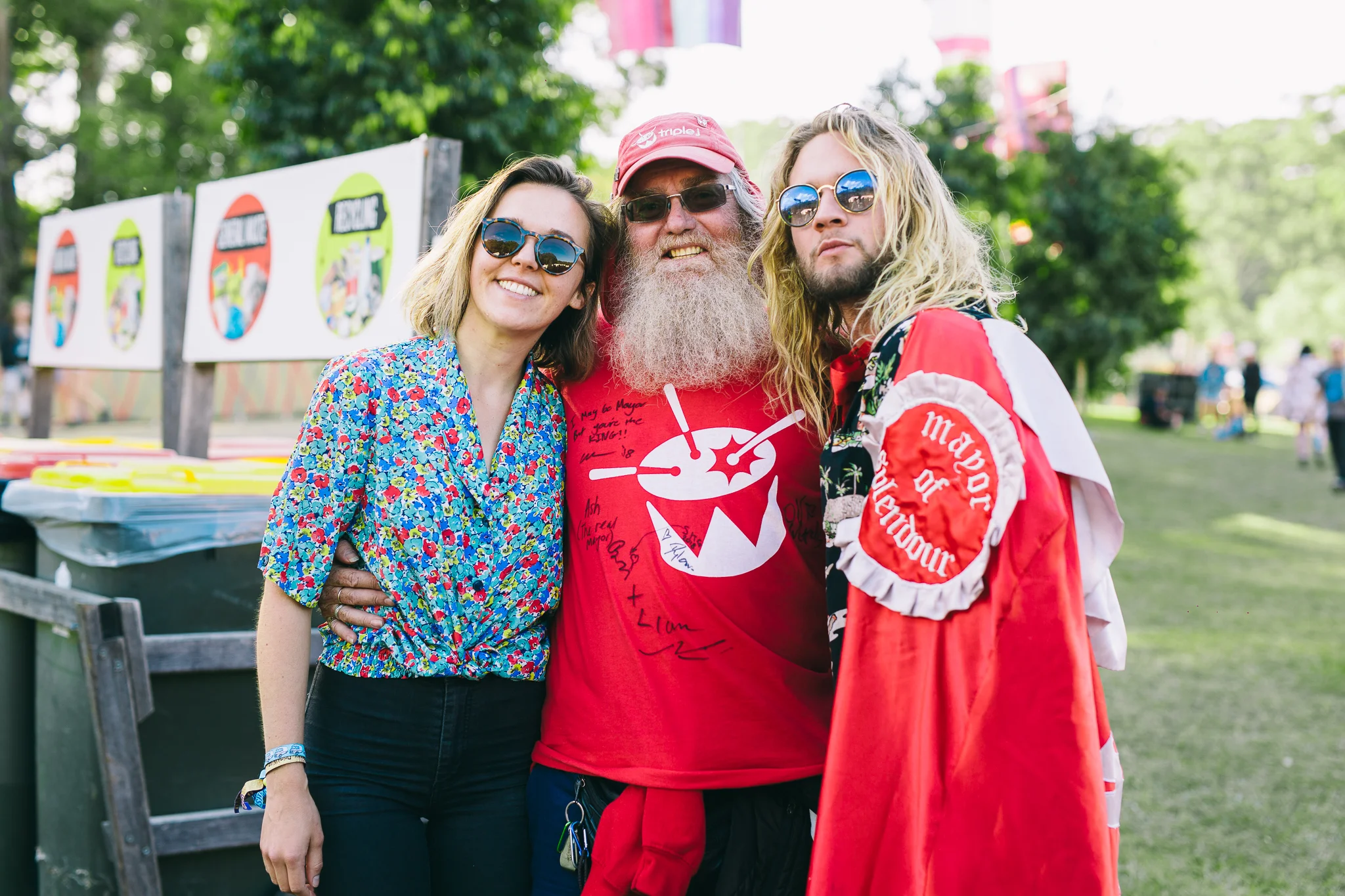 Mayor of Splendour x triple j Santa (Beardoo) by Bianca Holderness