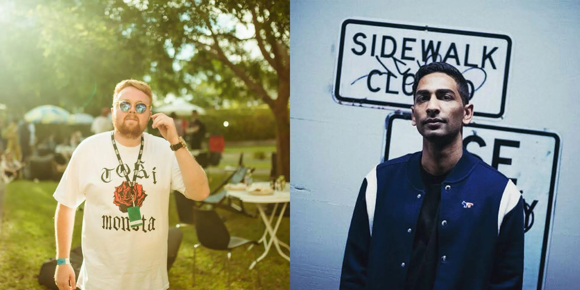 Mark Leach (Left) Azren Paul (Right)