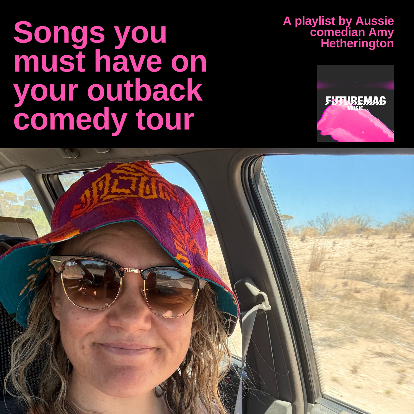 EXTENDED PLAYLIST 098: 5 SONGS YOU MUST HAVE ON YOUR OUTBACK COMEDY TOUR PLAYLIST | AMY HETHERINGTON