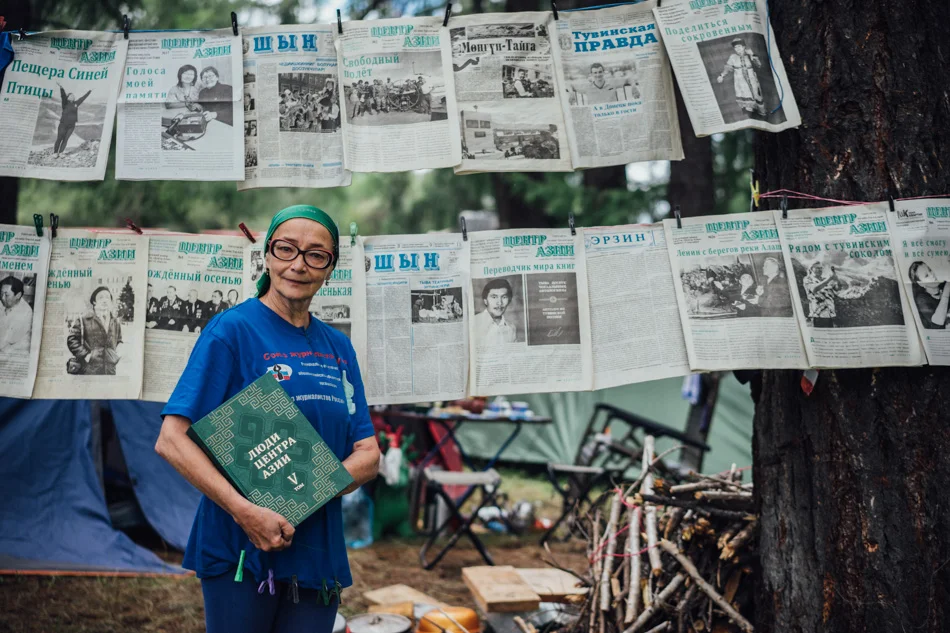 A journalist, publisher and the main editor of the newspaper " Center Asia " Nadezhda Antufjevna Mukharbekovna