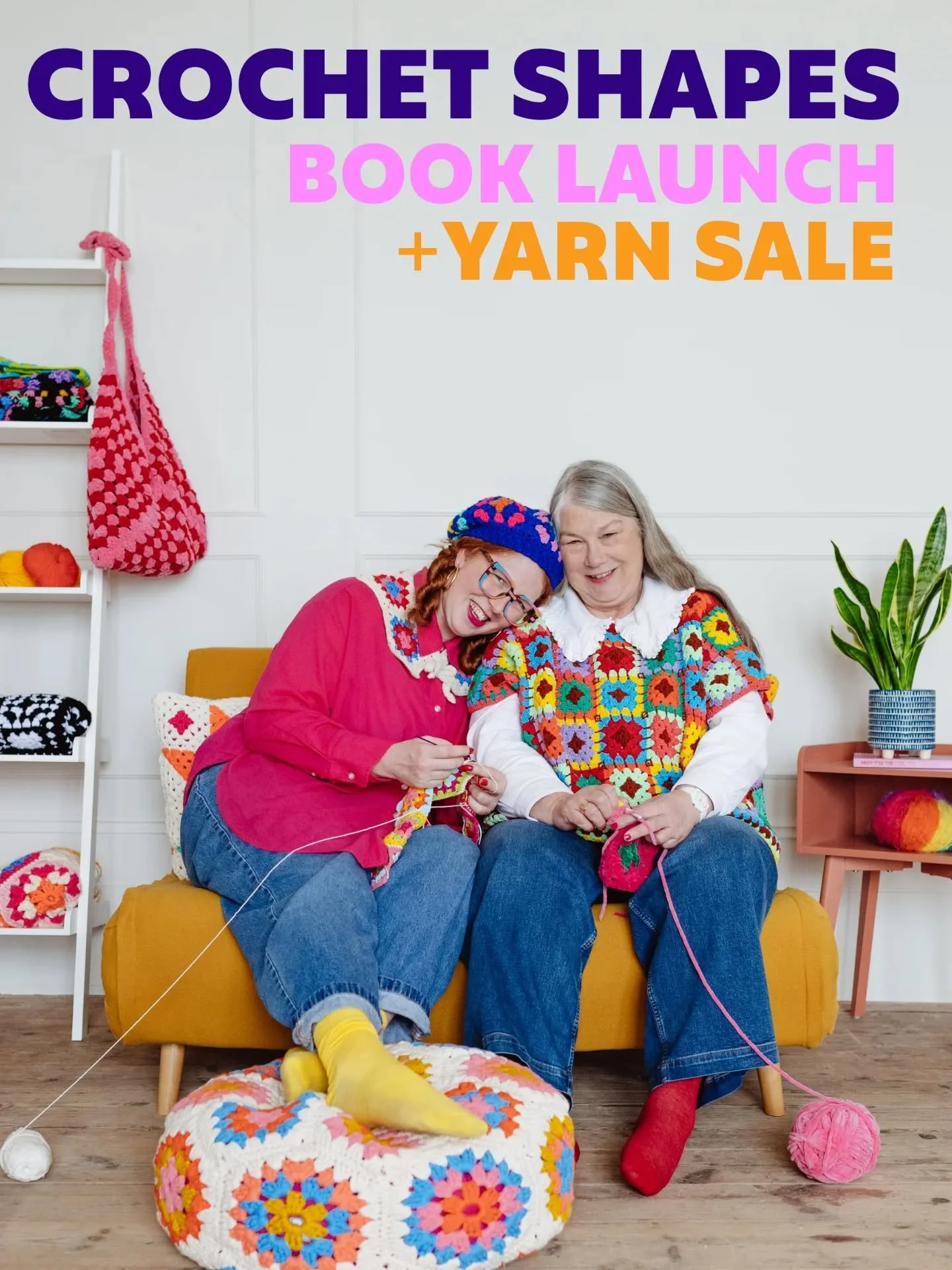 📖🎉 Local lovelies! Join me next weekend at @bus__stop__studios to celebrate the launch of Crochet Shapes! 🧶❤️
I will be there all weekend signing copies, demoing the basic stitches and you can have an up close and personal look at all the project