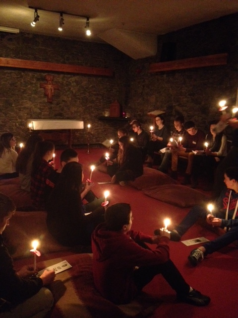 Night prayer on the feast of Candlemas