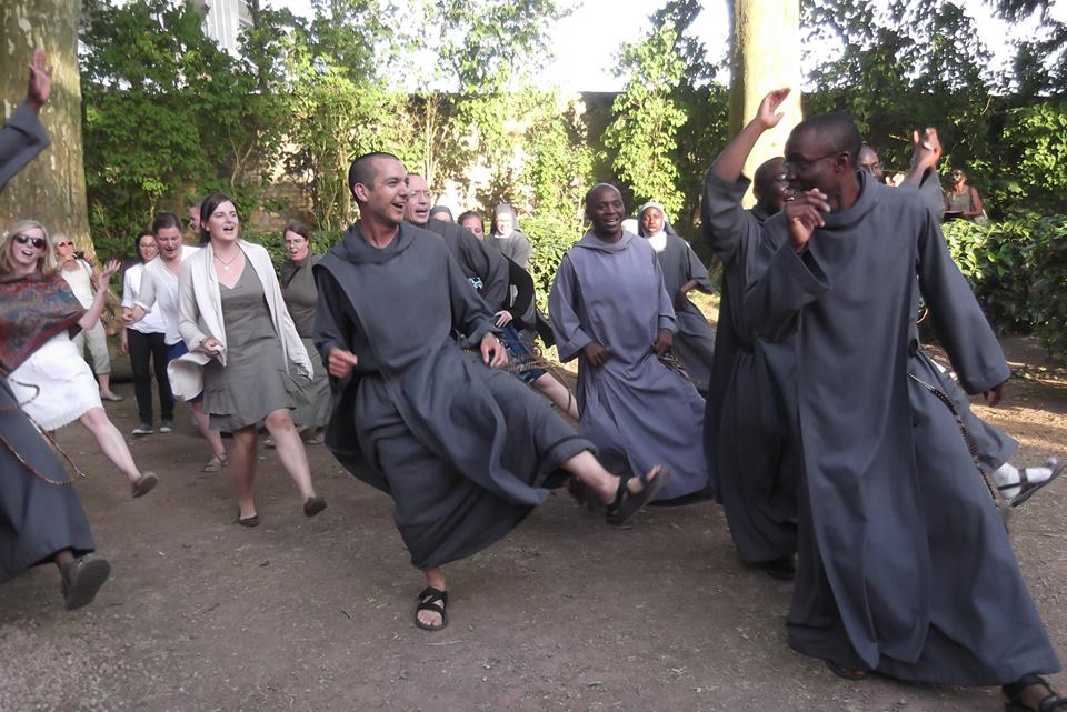 The Can-Can, monk style?